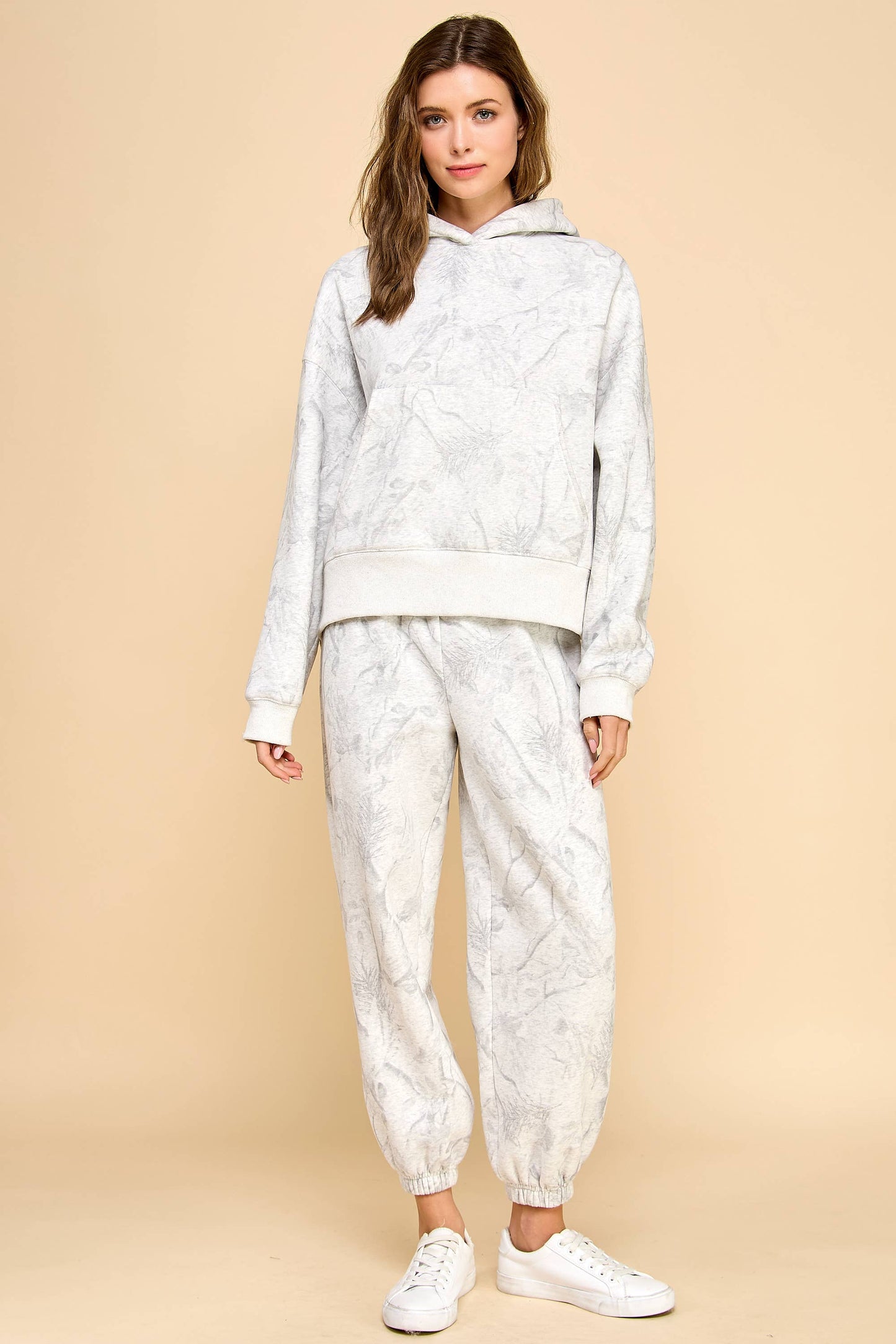 Camouflage Print Jogger Sweatpants