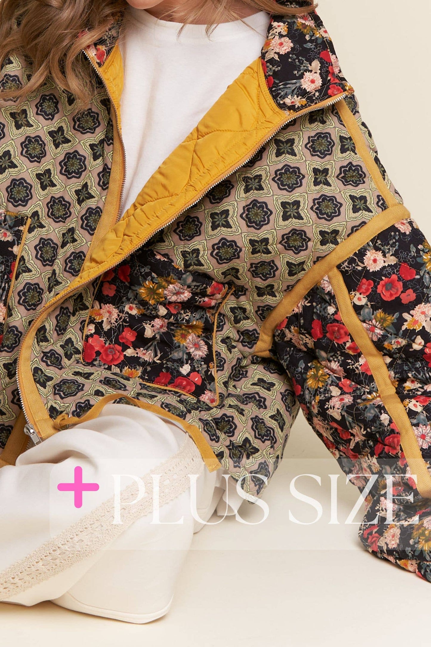 Floral Padded Jacket