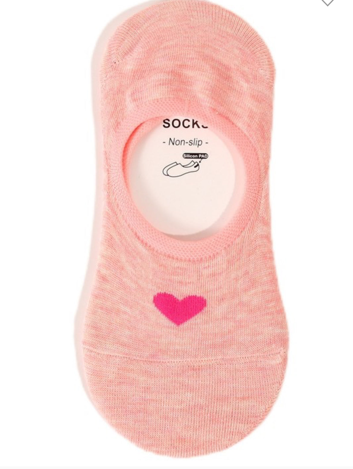 Invisible Socks (light pink)