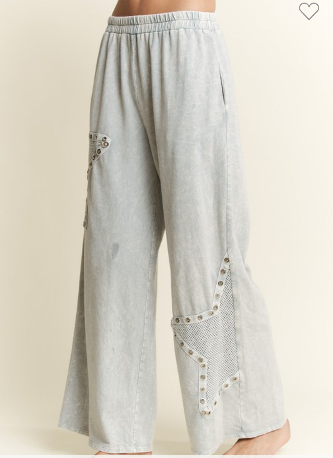 Mesh Star Pants