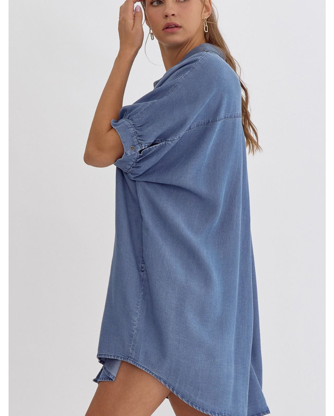 Cori Denim Blue Dress