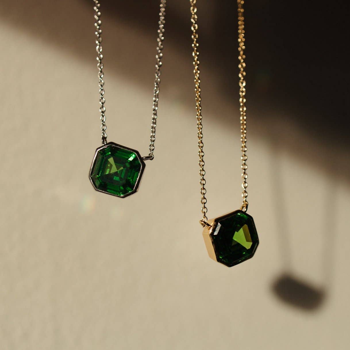 Luxe Asscher Necklace