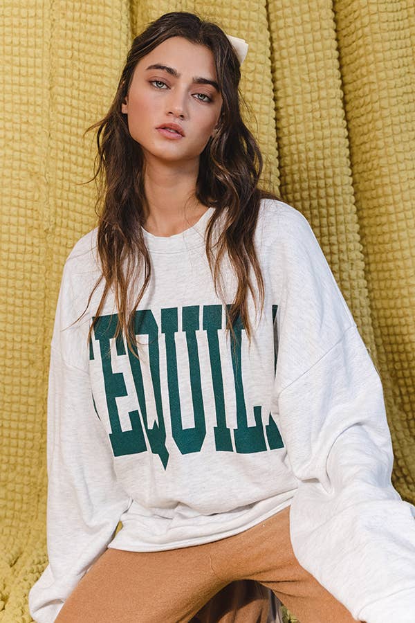 ‘TEQUILA' Graphic Sweatshirt