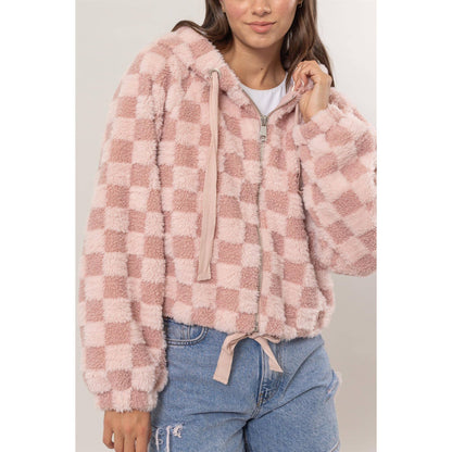 Sherpa Checkered Jacket