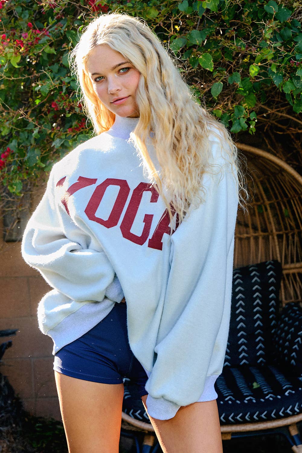 PILATES Mockneck Sweatshirt
