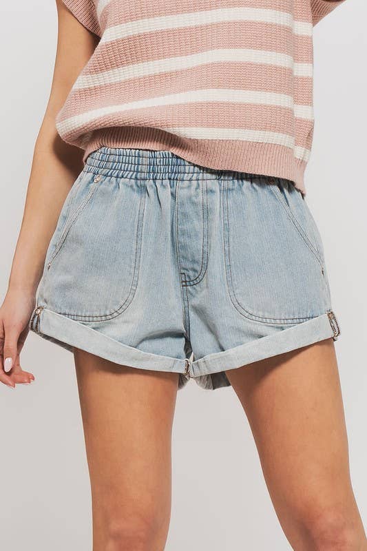 Spring Time Cuffed Shorts