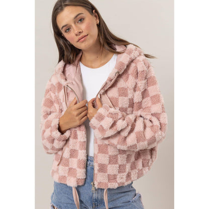 Sherpa Checkered Jacket