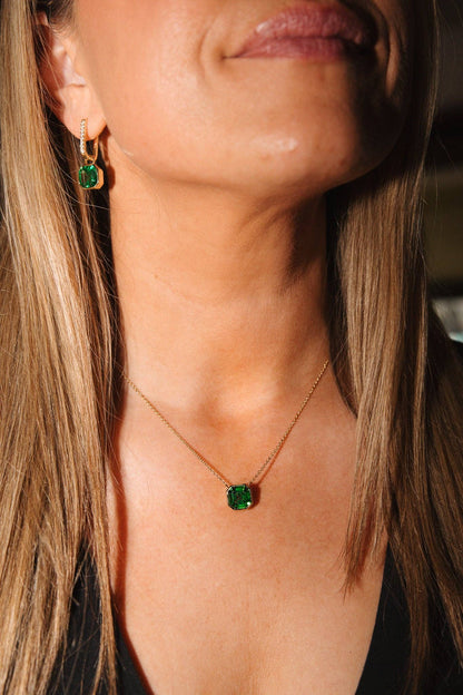 Luxe Asscher Necklace