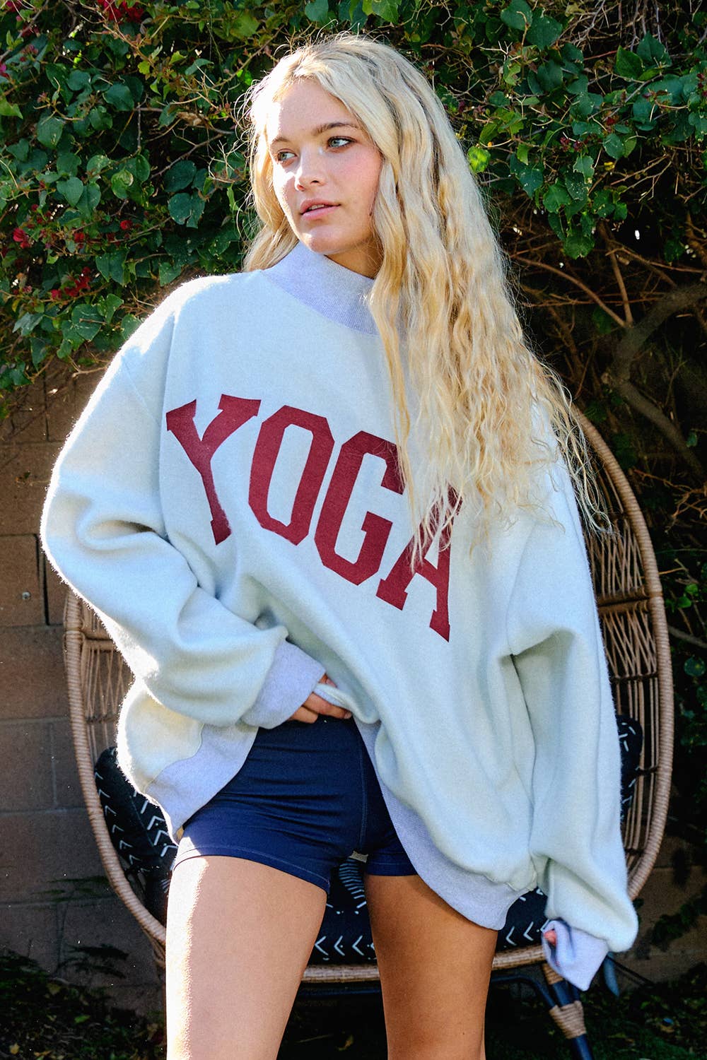 PILATES Mockneck Sweatshirt