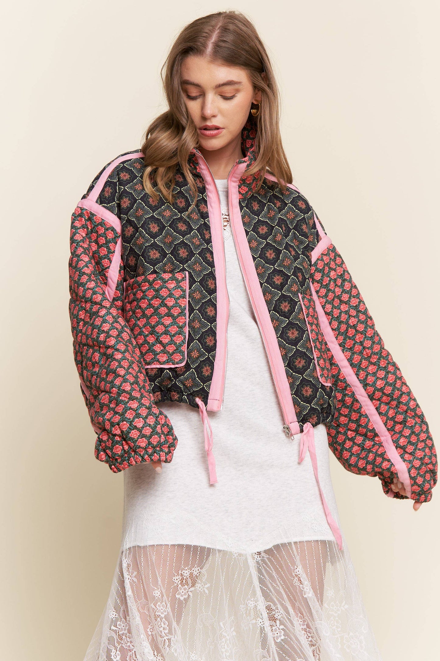 Floral Padded Jacket