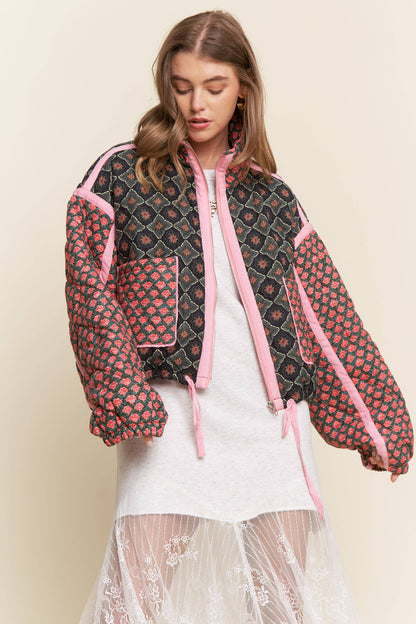 Floral Padded Jacket