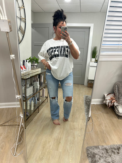 Tennessee Oversized Vintage Graphic Top