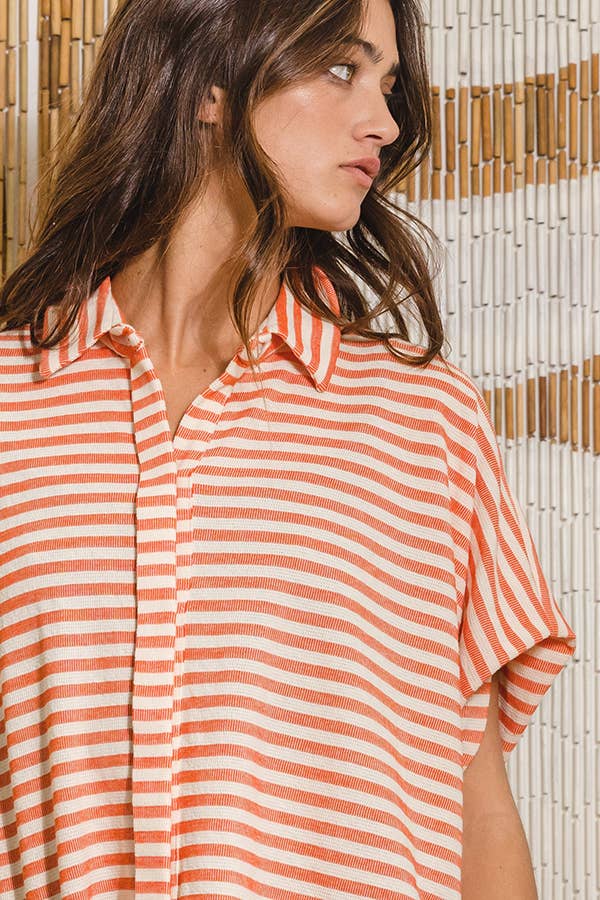 Steph Striped Top