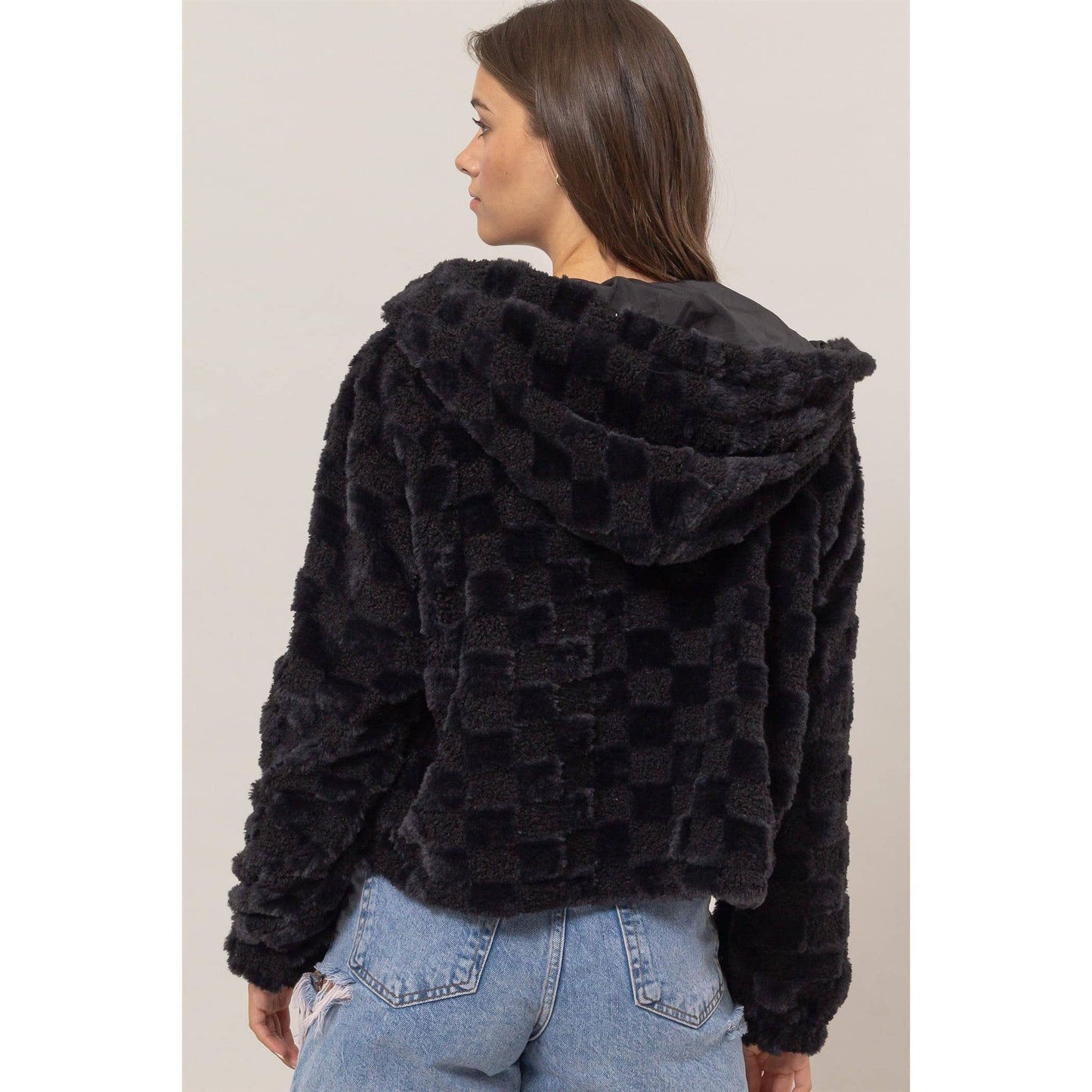 Sherpa Checkered Jacket