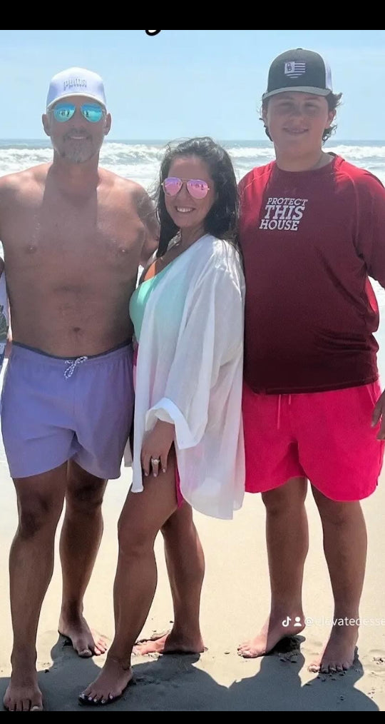 SUPER SOFT SEE THROUGH BUTTON DOWN SHIRT (perfect bathing suit cover up!)
