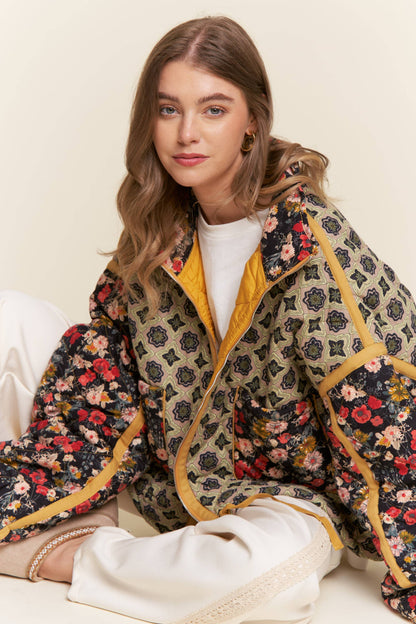 Floral Padded Jacket