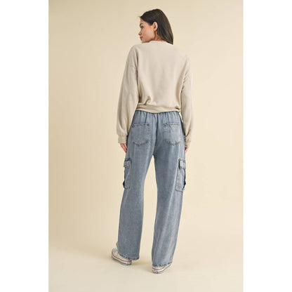 URBAN EASE CROP SWEATSHIRT