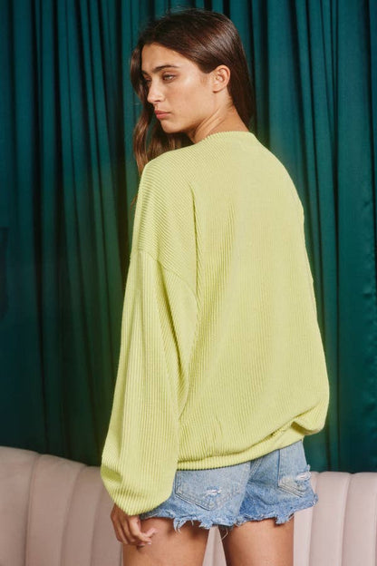 'NASHIVILLE' Oversize Graphic Sweatshirt
