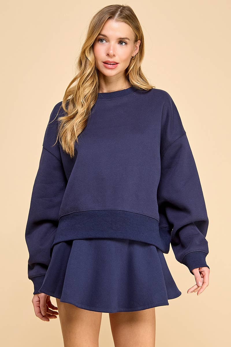 Dropped Shoulder Sweatshirt