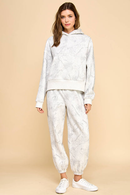 Camouflage Print Jogger Sweatpants