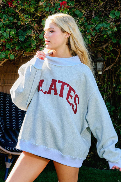 PILATES Mockneck Sweatshirt