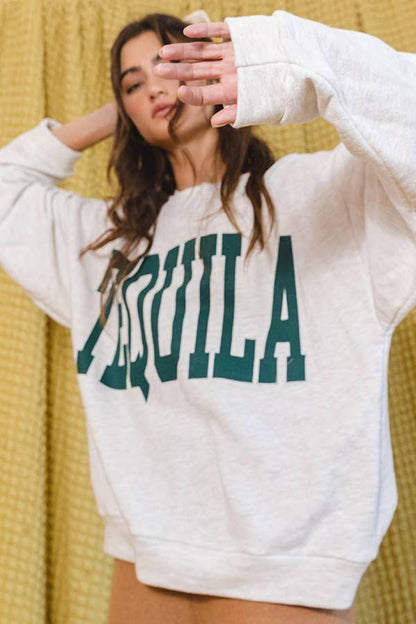 ‘TEQUILA' Graphic Sweatshirt