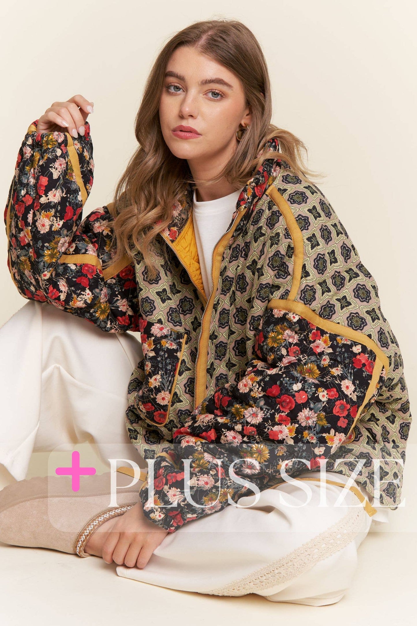 Floral Padded Jacket