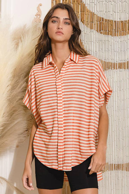 Steph Striped Top