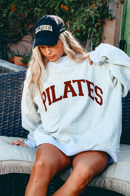 PILATES Mockneck Sweatshirt