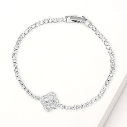 Clover Tennis Bracelet
