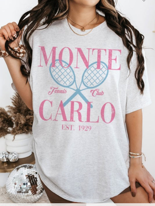 Monte Carlo Tennis Club Tee