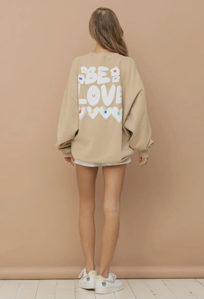 BE LOVE crewneck