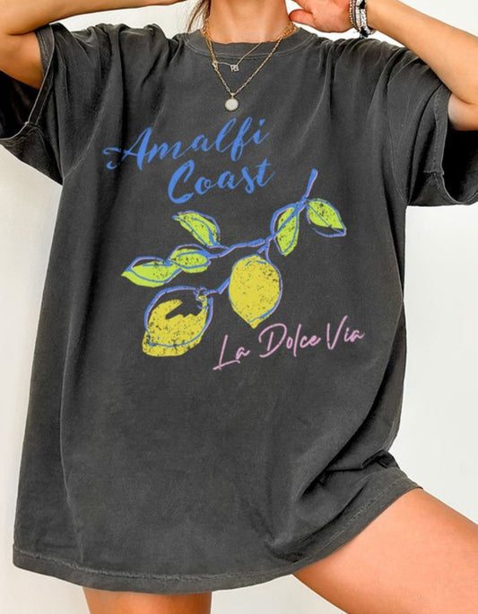 Amalfi Coast Italy Comfort Colors Tee