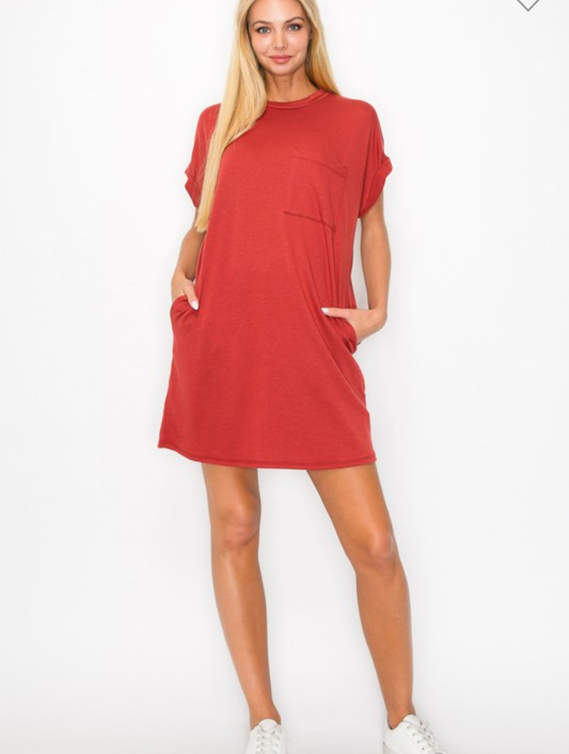 Summer dress in Rust