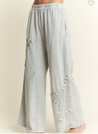 Mesh Star Pants
