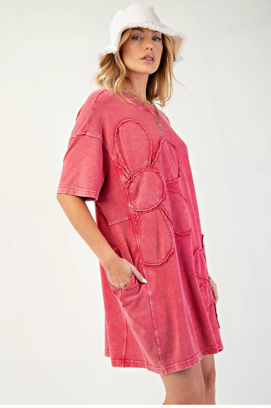 Daisy patch dress