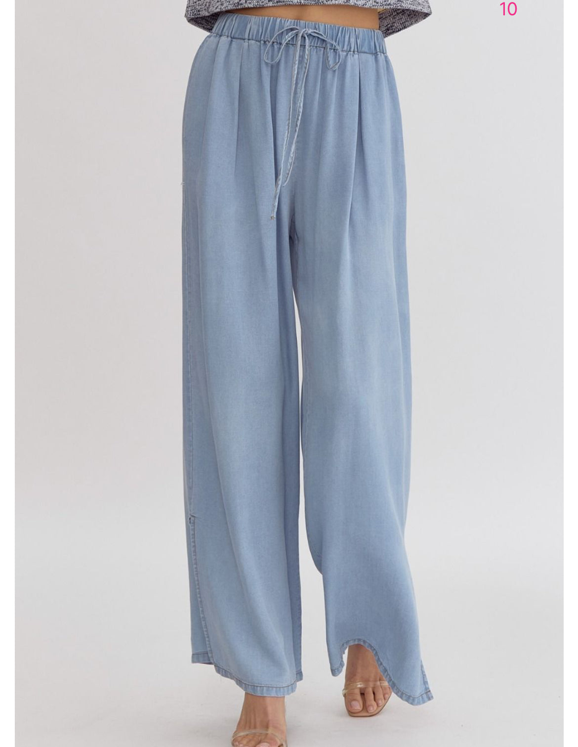 Perfect Chambray Pants