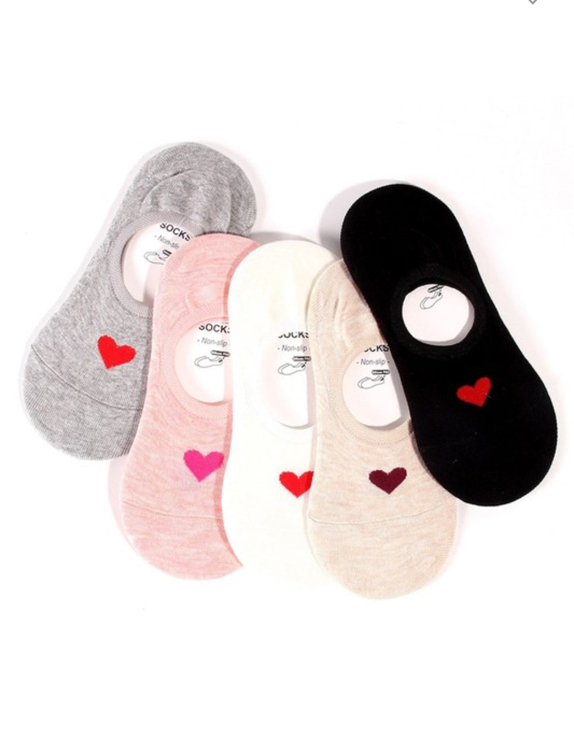 Invisible Socks (light pink)