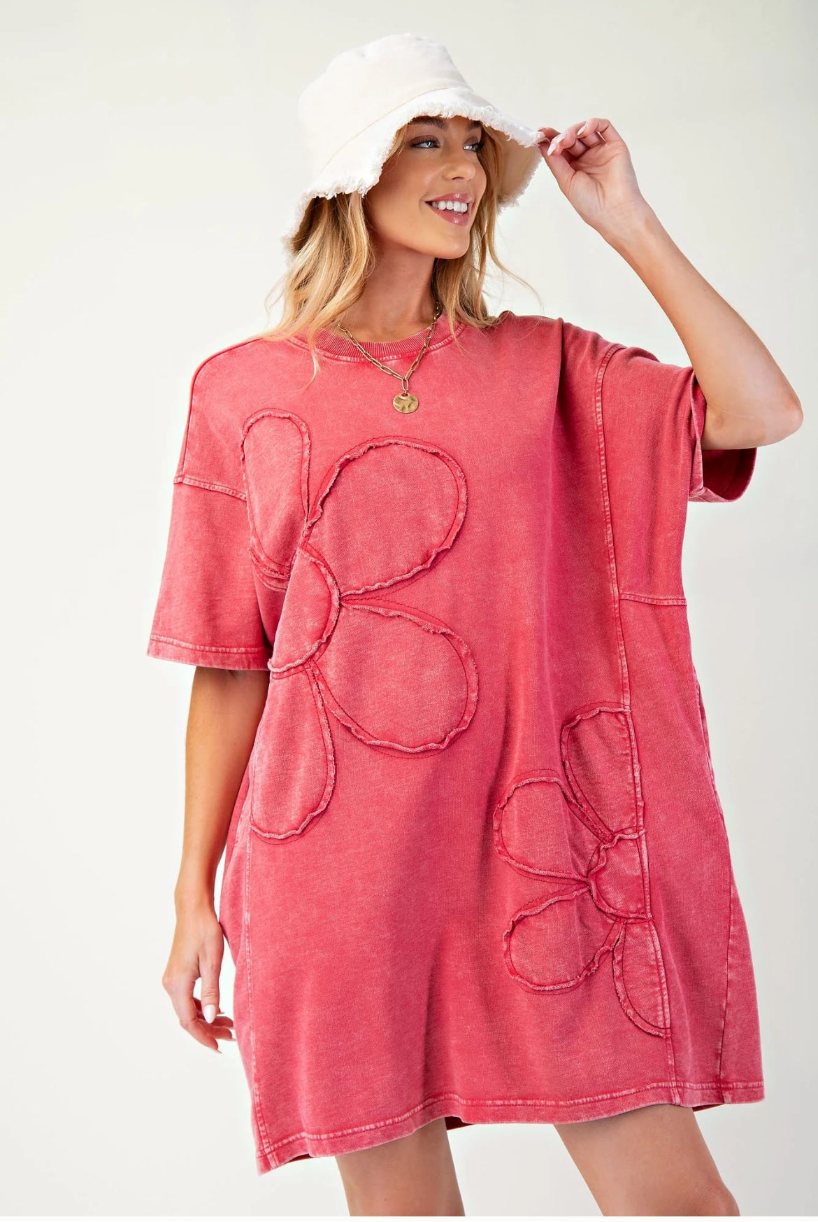 Daisy patch dress