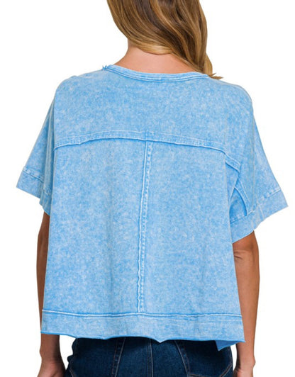 Halo oversized box tee
