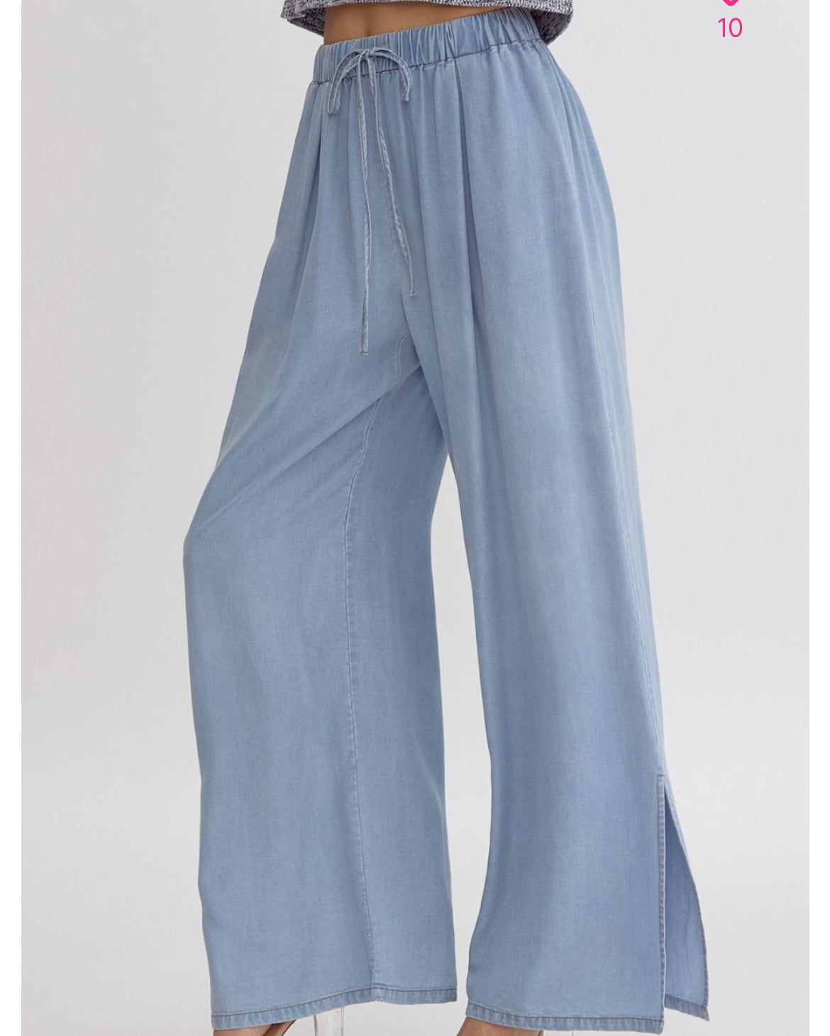 Perfect Chambray Pants