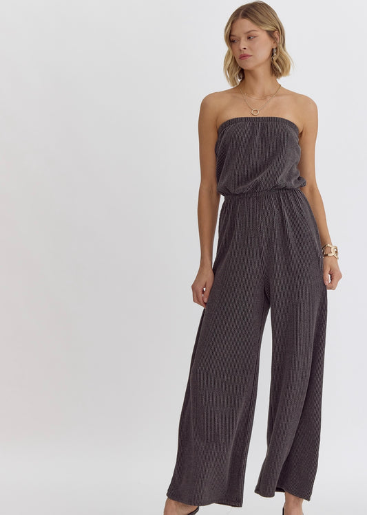 Strapless Jumpsuit