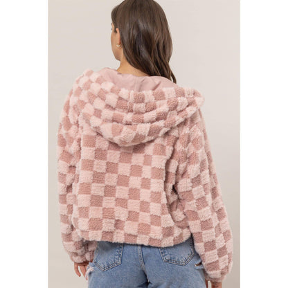 Sherpa Checkered Jacket