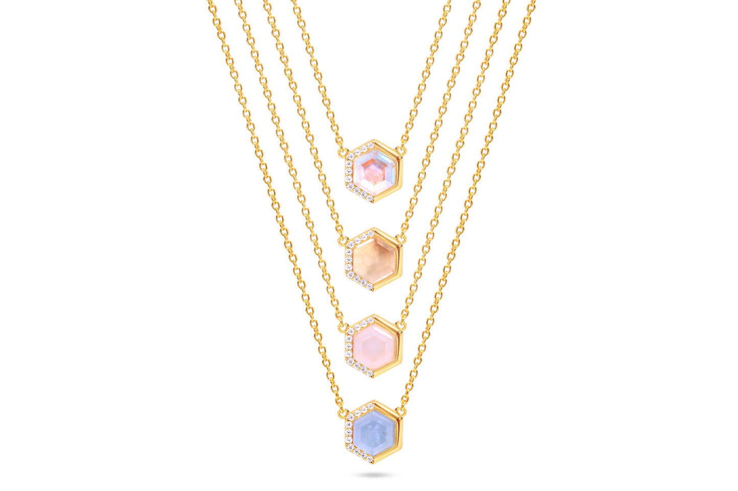 Stardust Healing Stone Necklace