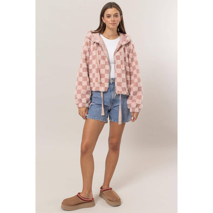 Sherpa Checkered Jacket