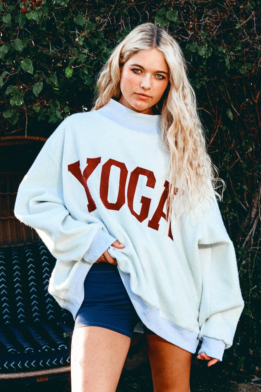 PILATES Mockneck Sweatshirt