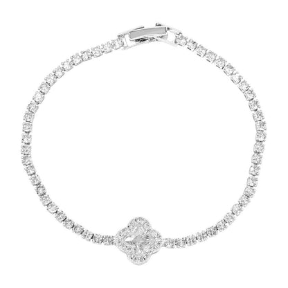 Clover Tennis Bracelet