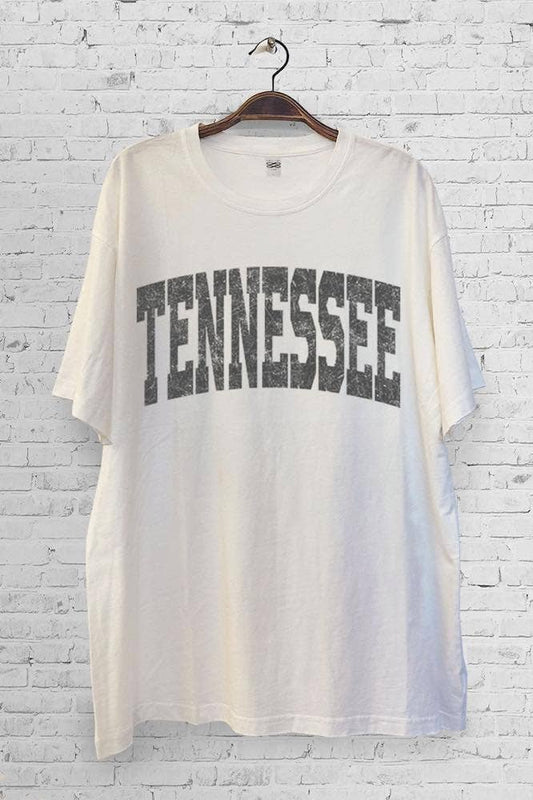 Tennessee Oversized Vintage Graphic Top