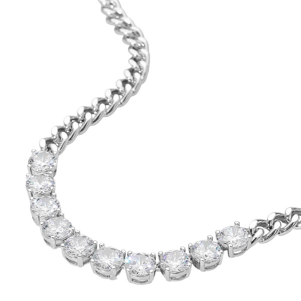 Bold & Brilliant 14K Gold Plated Necklace