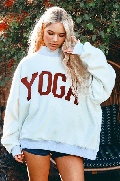 PILATES Mockneck Sweatshirt
